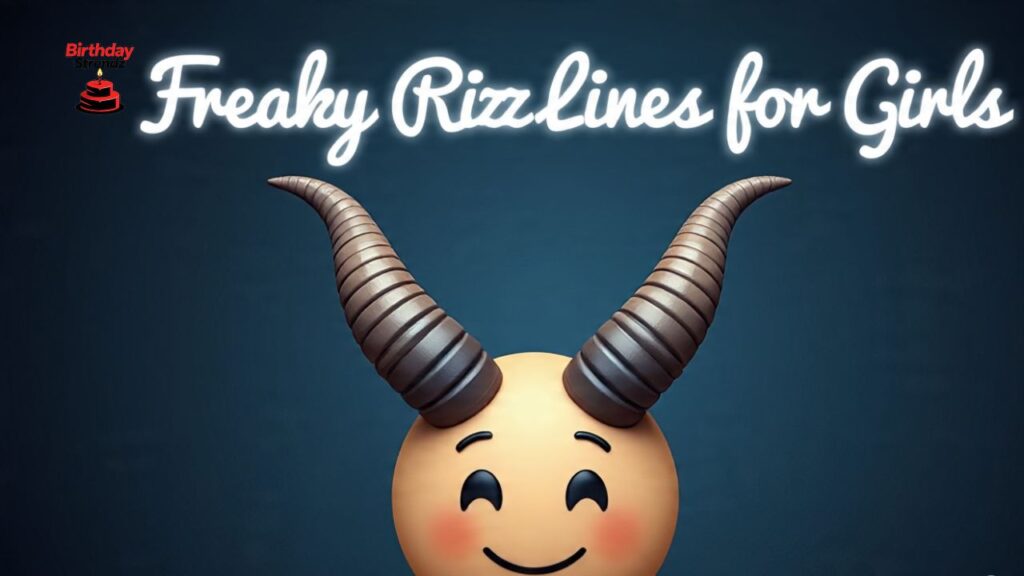 😈 Freaky Rizz Lines for Girls
