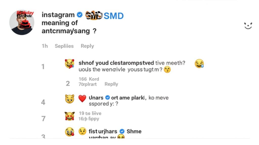 SMD Meaning Instagram