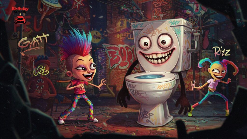 Skibidi Toilet Gyatt Rizz