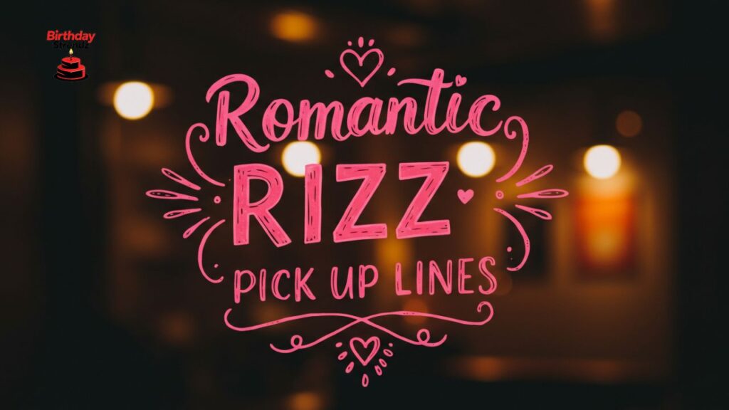 ❤️ Romantic Rizz Pick Up Lines 