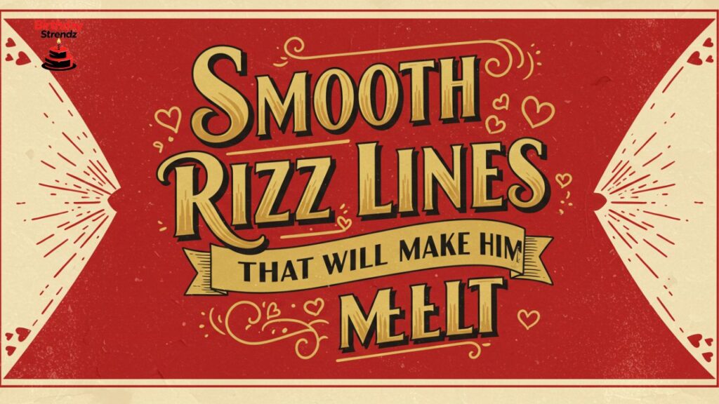 Smooth Rizz Lines That Will Make Him Melt