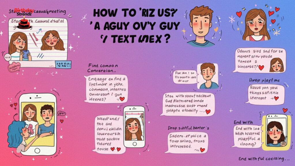 How to Rizz Up a Guy Over Text