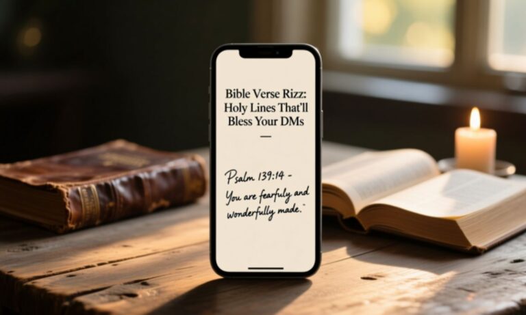 Bible Verse Rizz Holy Lines That’ll Bless Your DMs