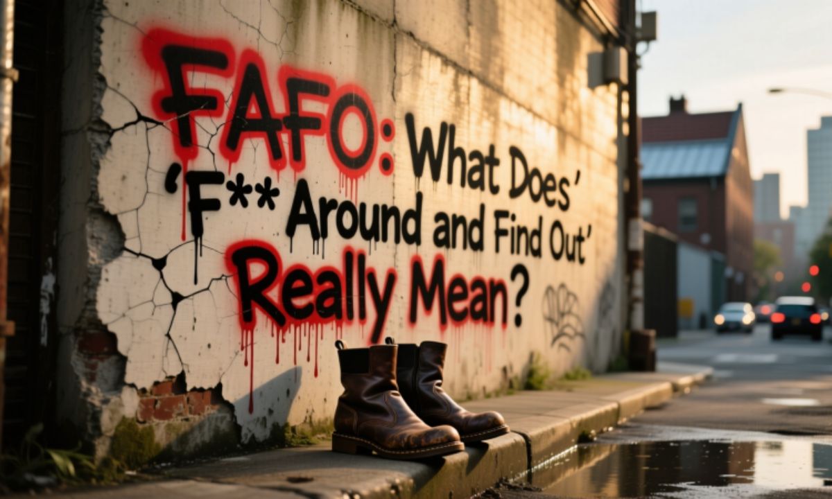 FAFO Meaning What Does F Around and Find Out Really Mean