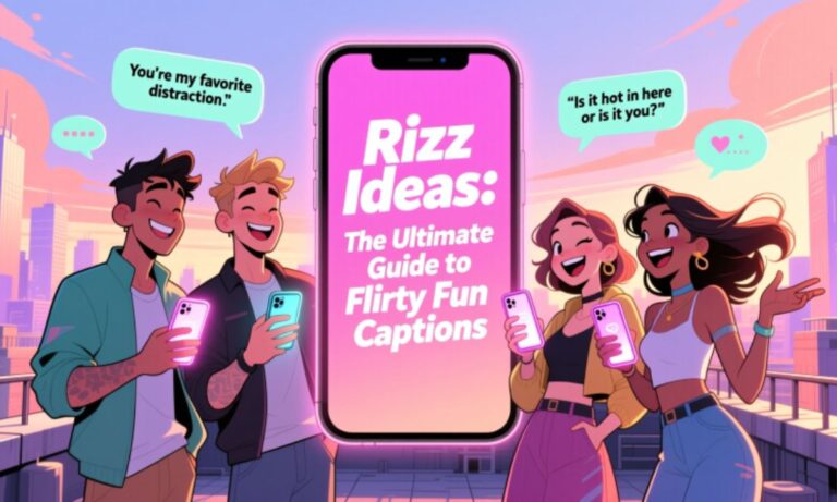 Rizz Ideas The Ultimate Guide to Flirty and Fun Captions