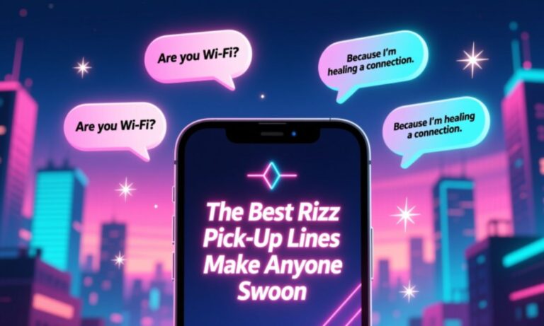 The Best Rizz Pick-Up Lines to Make Anyone Swoon