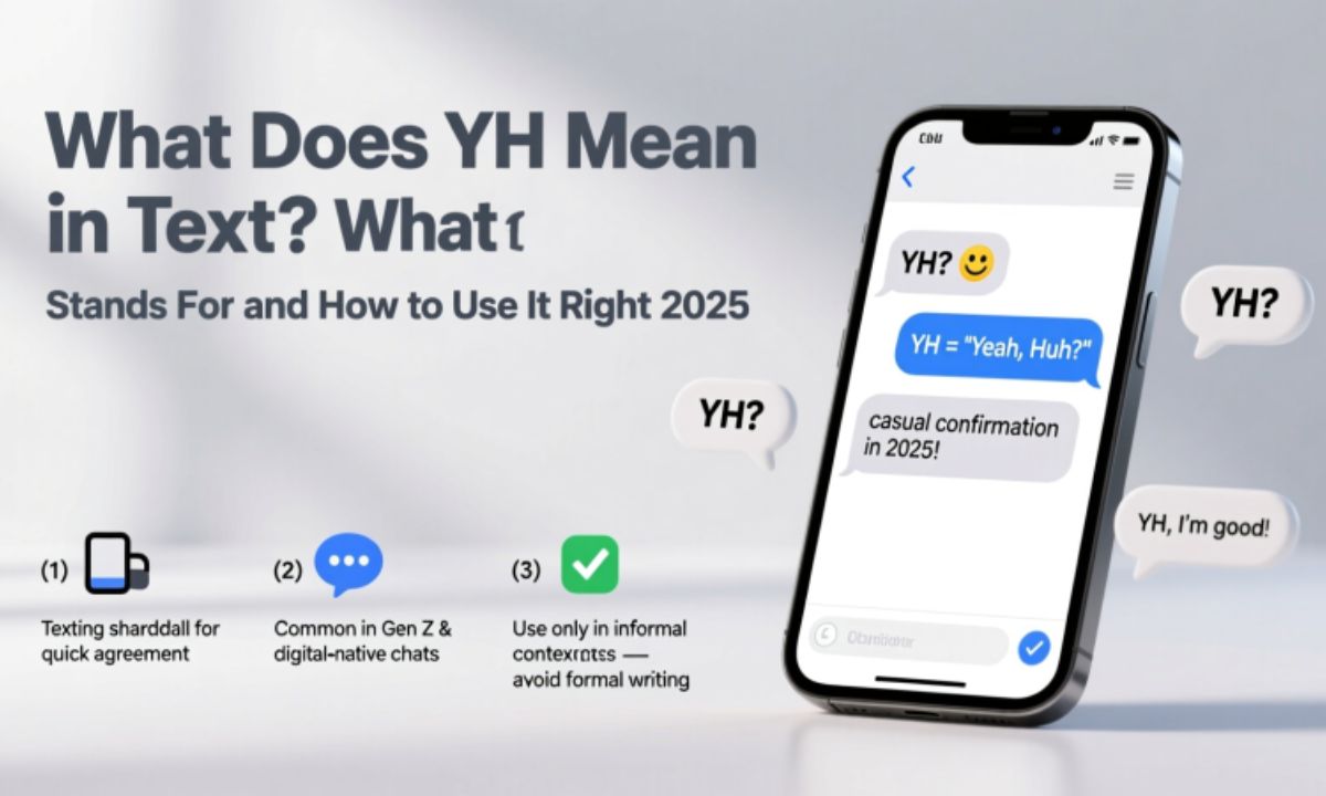 What Does YH Mean in Text What It Stands For and How to Use It Right 2025