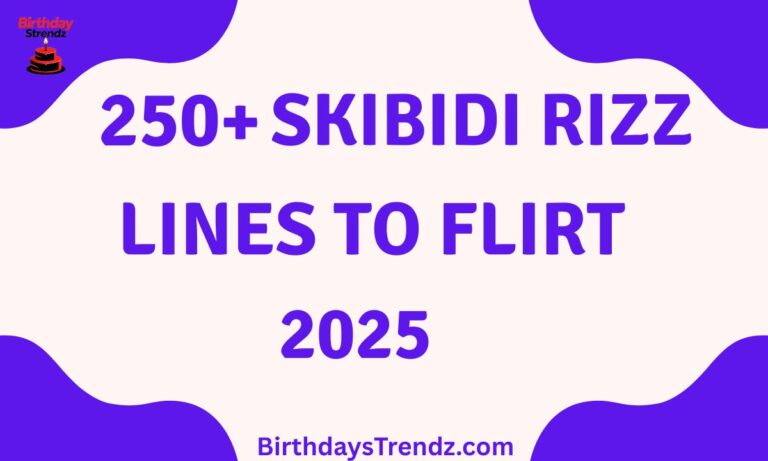 Skibidi Rizz Lines