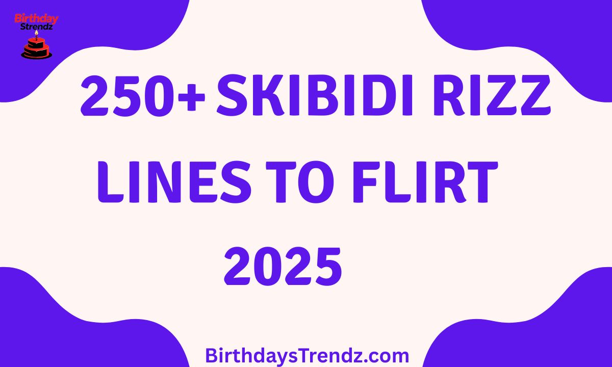 Skibidi Rizz Lines