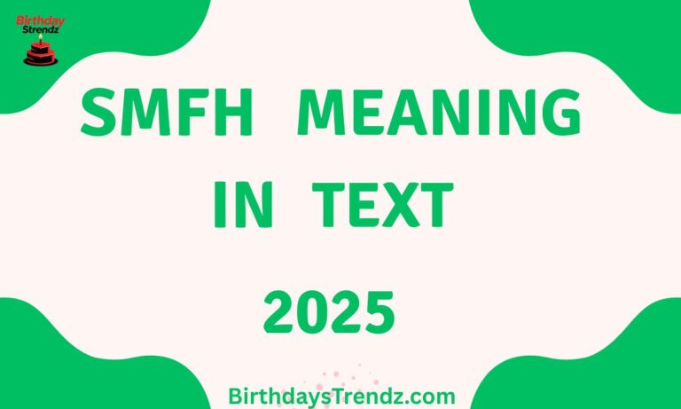 SMFH Meaning In Text