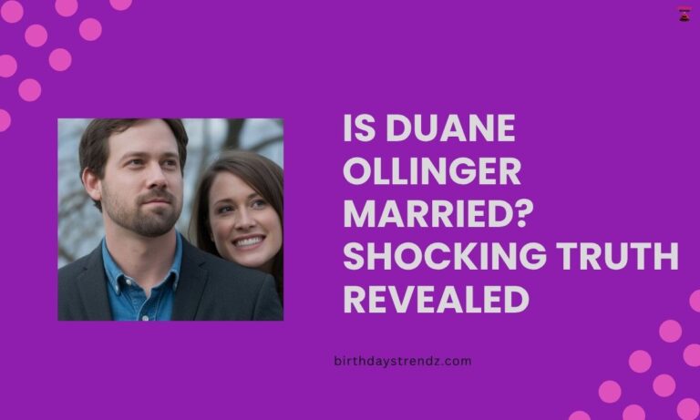 Is Duane Ollinger Married Shocking Truth Revealed